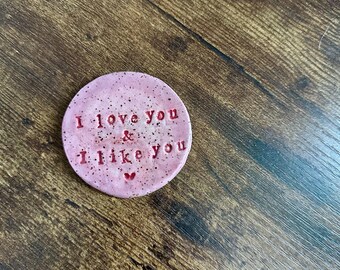 Ceramic Love You Like You Magnet