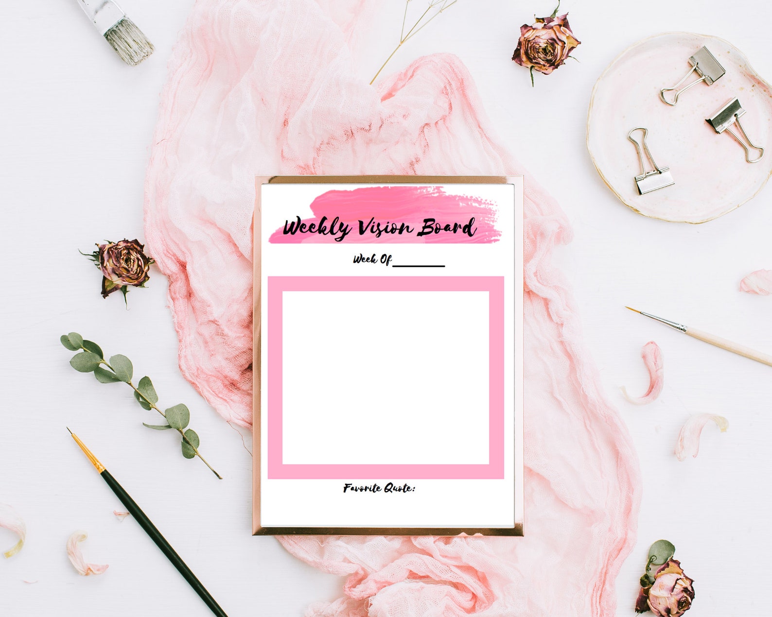 Printable Weight Loss Journal - 10 Pages Digital Download Motivational ...