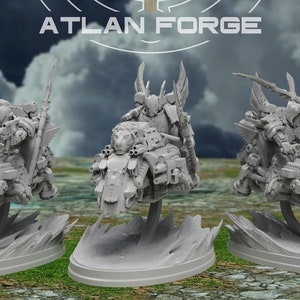 Angelic Hover Bikes (3-Unit Set) by Atlan Forge