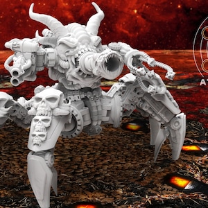 Arthropod Dreadnought (3 Scaled Options- Good or Evil) by Atlan Forge