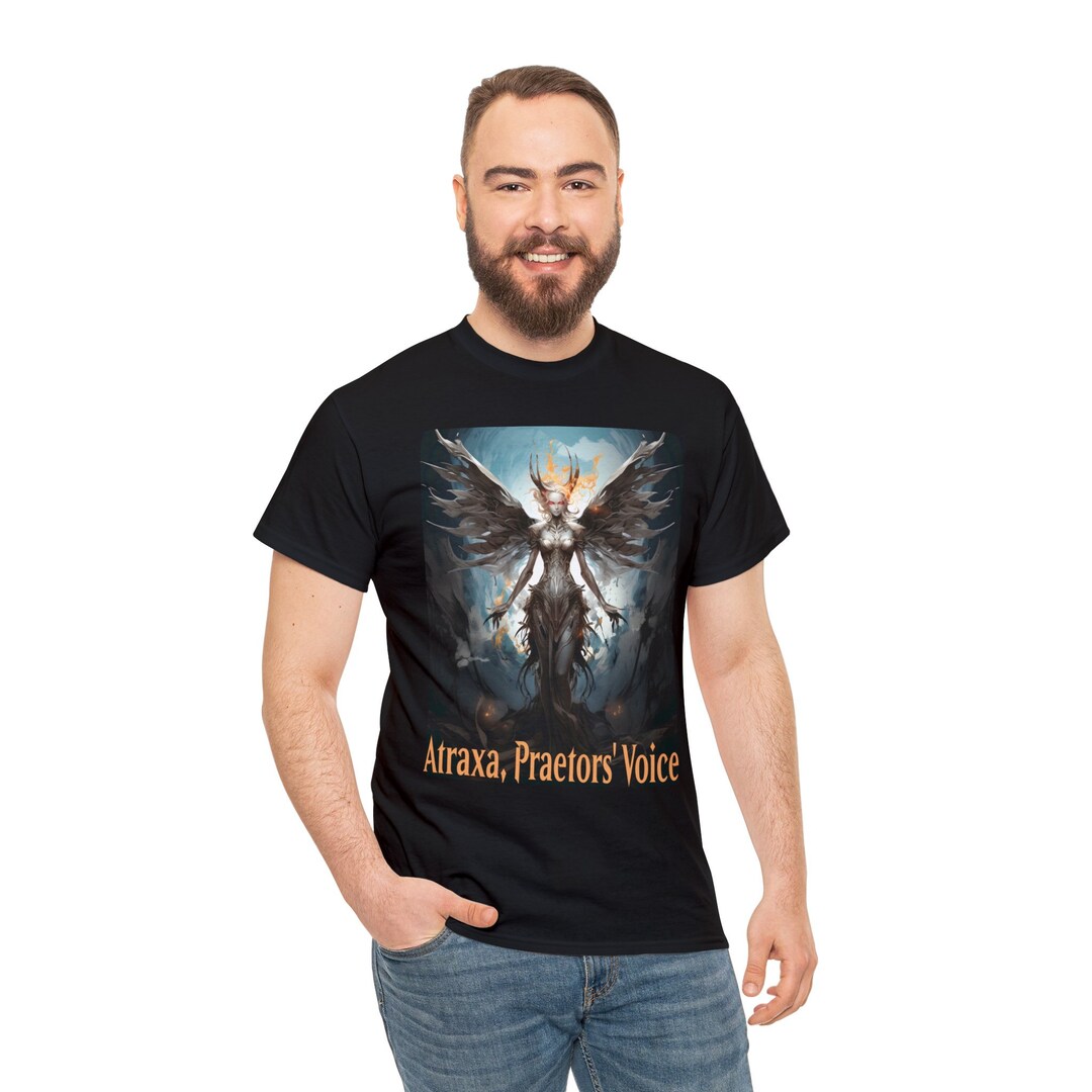 Magic the Gathering Shirt atraxa, Praetors' Voice Blue Short Sleeve Tee
