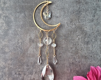 Car charm mini crystal suncatcher