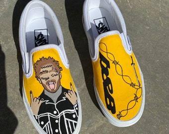 custom post malone vans
