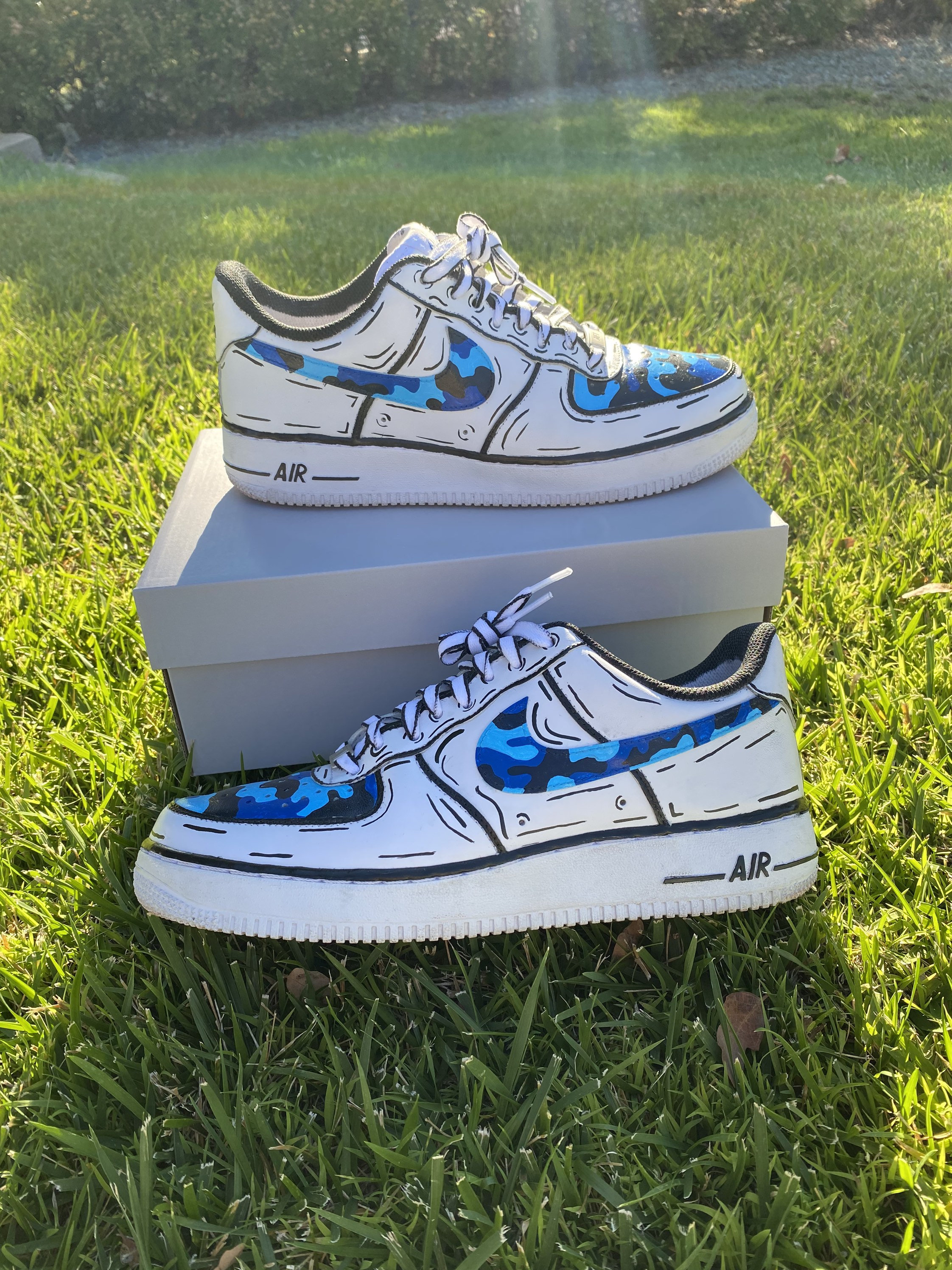 Nike air force 1 camo - Etsy Italia