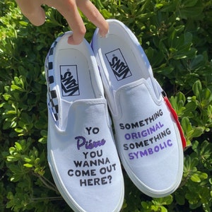Pi’erre Hand Painted Custom Vans
