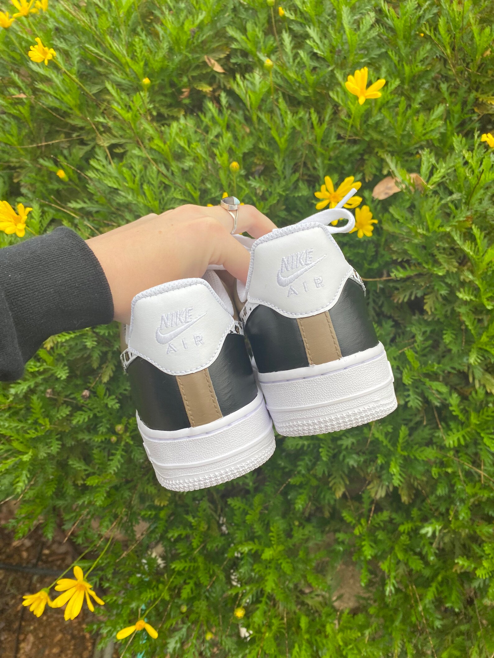 custom air force 1 cheetah print