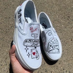 Hey Driver custom painted vans