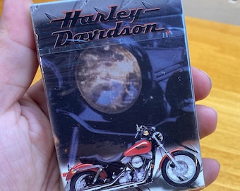 Vintage 1999 Harley-Davidson Playing Cards Sealed U.S. Playing Card Co Motorcycle Deck NOS