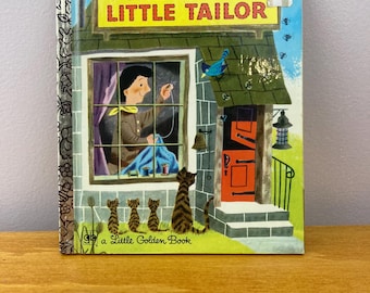Vintage Little Golden Book - The Brave Little Tailor, 1972 Edition