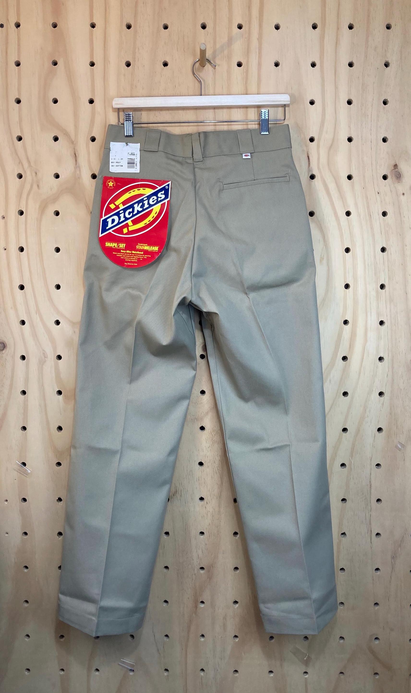 Vintage 90s Dickies Khaki Work Pants: NOS Made in USA, 31x29 - Etsy