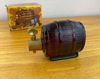 Vintage Avon Wild Country Barrel Decanter Bottle Full (5 fl oz)