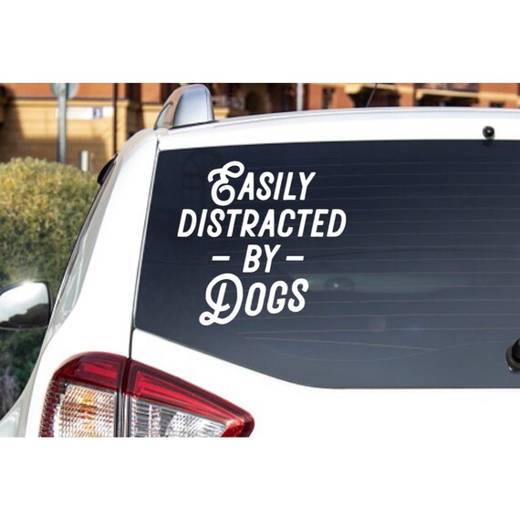 Dog Lover Car Window Permanent Vinyl Decal Sticker for Women Etsy