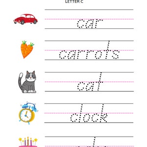 My First Alphabet Book - Printable PDF Instant Download - Etsy