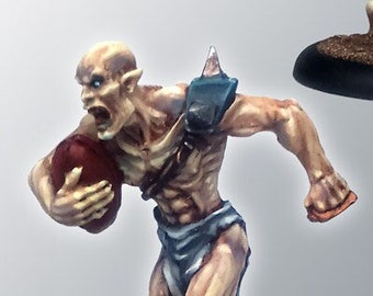 Deathball Ghoul Miniature: 28mm Metal Fantasy Football Figure
