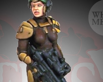 Komodo Mech Suit Pilot With Rifle
