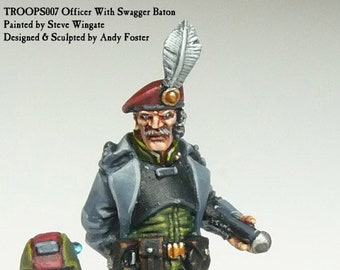 Sci Fi Troopers Officer with Swagger Baton