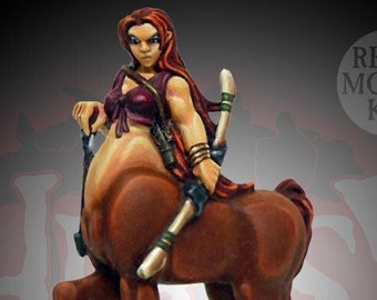 Rowen the Centaur (hars) - 28 mm heroïsche schaal fantasieminiatuur -