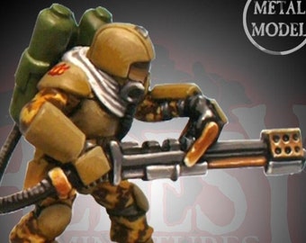 Sci Fi Trooper with Chem Thrower