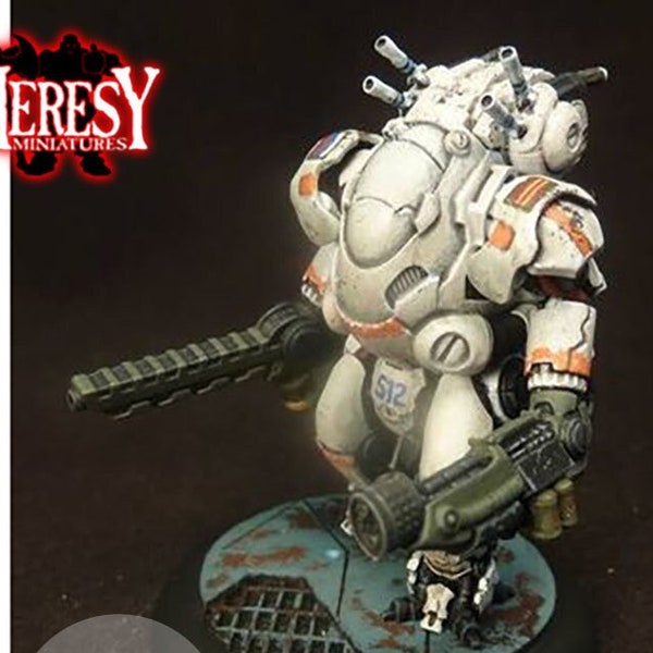 Komodo Mech (Armoured/Armored Suit) 15mm to 32mm suitable for all games