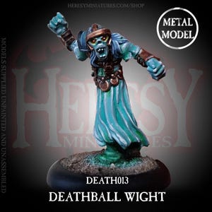 Deathball Fantasy Football Wight (28mm scale metal miniature suitable for Blood Bowl )