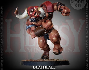 Deathball (Fantasy Football) resin Minotaur player 'Skullsmasher'