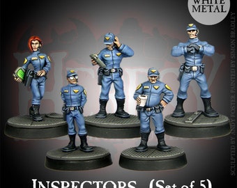 SciFi Heresy Miniatures - Government Customs Inspectors