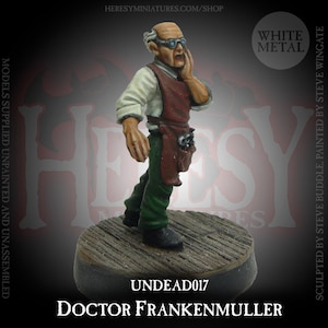 Dr Victor Frankenmuller, Mad Scientist And Inadvertant Necromancer