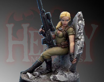 Special Section: Operative #7 Sniper (28mm Scale miniatures)