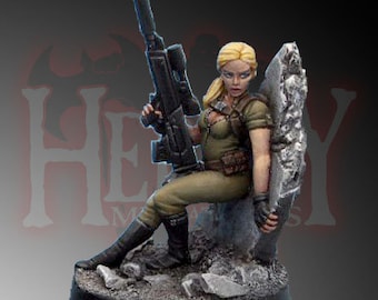 Special Section: Operative #7 Sniper (28mm Scale miniatures)