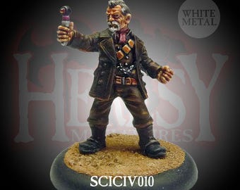 Generic SciFi Civilian  - Karaoke Grandad (Supplied unpainted, unassembled)