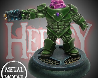 Heresy Miniatures: Sharclon Officer (metal figure with 4 head options)