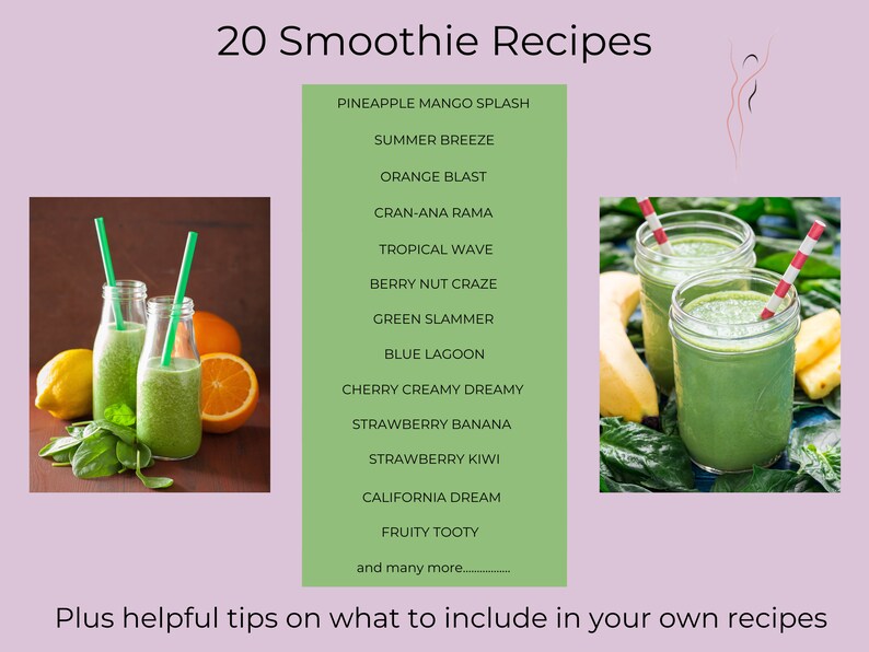 7 Day Green Smoothie Challenge / Self-care / Healthy Smoothie Recipes / Clean Eating Recipes / Healthy Daily habit / Weight Loss Recipes image 3