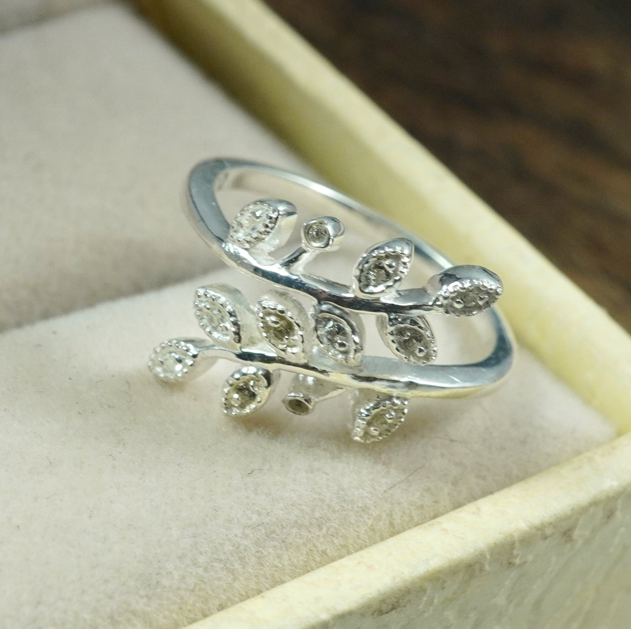 925 Sterling Silver Leaf Ring, Leaf Ring,open Ring,adjustable Ring, Cz Ring,stackable Ring, Silver Ring, Sterling Silver Leaf Ring, - Etsy 925 Sterling Silver Leaf Ring, Leaf Ring,open Ring,adjustable Ring, Cz Ring,stackable Ring, Silver Ring, Sterling Silver Leaf Ring, - Etsy