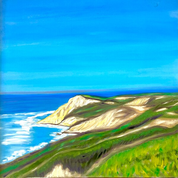 Aquinnah Cliffs Greeting Card Digital Template