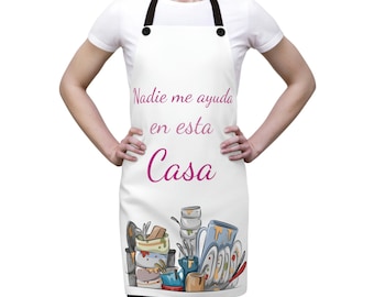 Nadie me ayuda en esta casa Apron