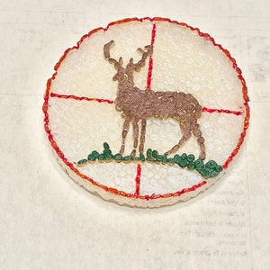 Deer in a scope Freshie, Deer Car Freshener, Deer Freshie, Deer for Car