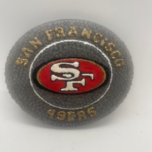 SF San Francisco 49ers Vintage Rare Embroidered Iron On Patch 4” X 1.5”  Appx