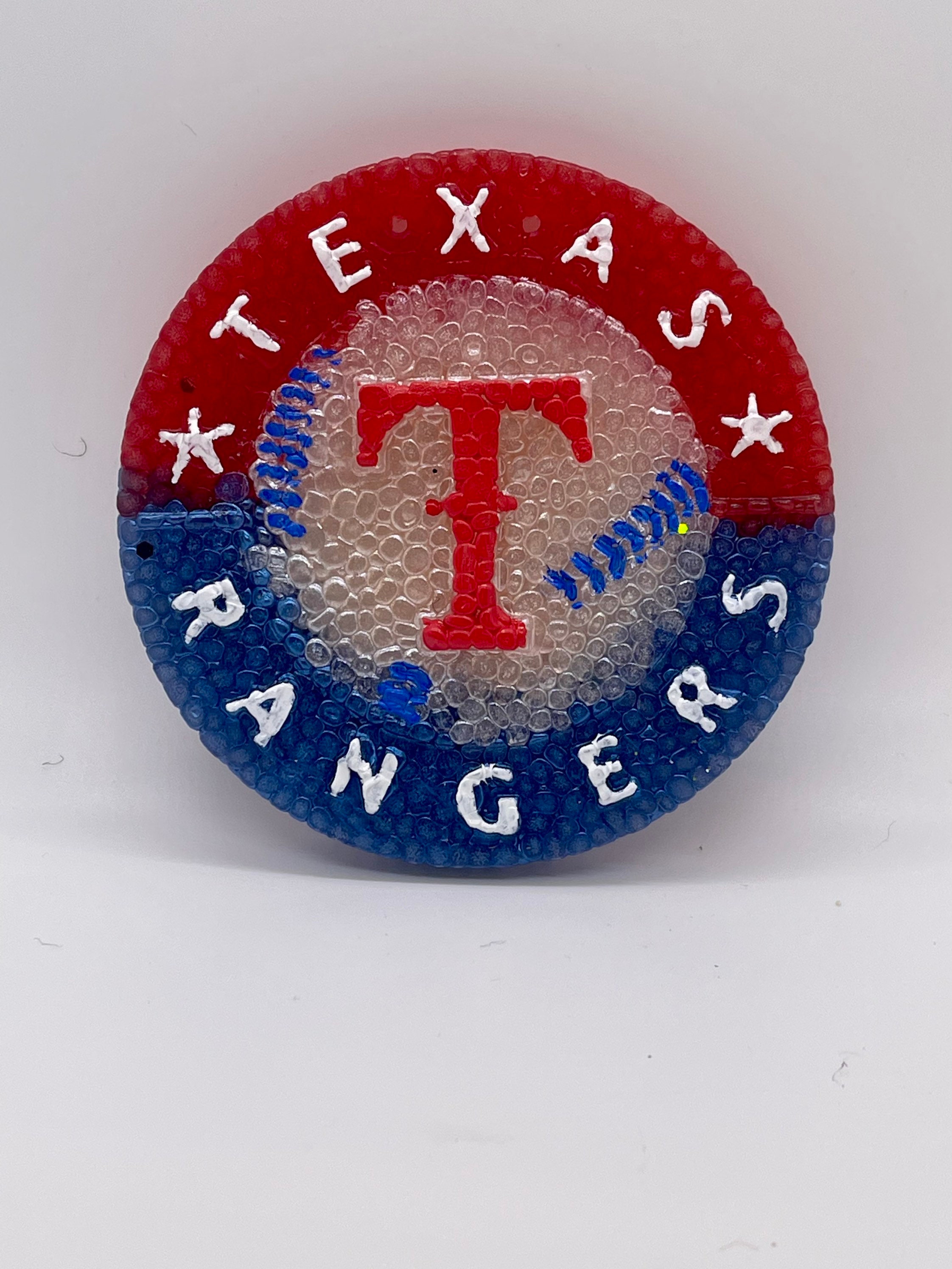 Men's Texas Rangers Texas State Patch Custom Jersey - All Stitched - Vgear