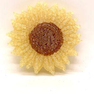 Sunflower Freshie, Flower Air Freshener, Sunflower Car Scent, Large Sunflower