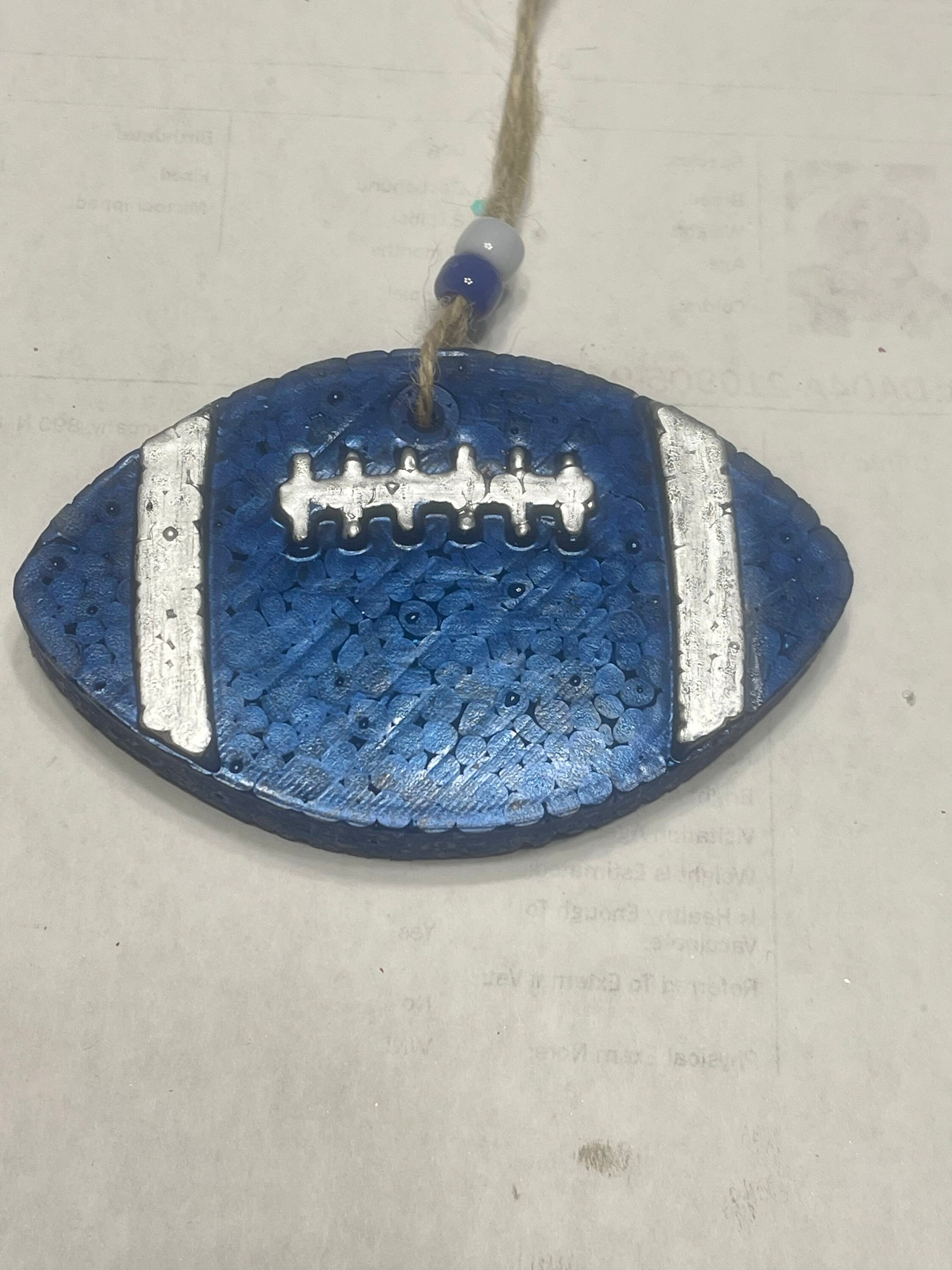 Football Freshie, Sports Air Freshener, Football Car Scents