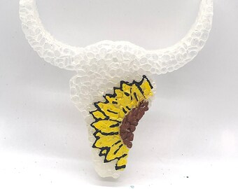 Longhorn Sunflower Car Freshie, Aroma Bead Air Freshener