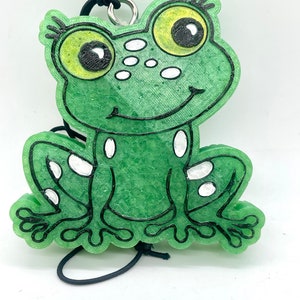 Frog Car Air Freshner, Frog Freshie, Frog Air Freshener