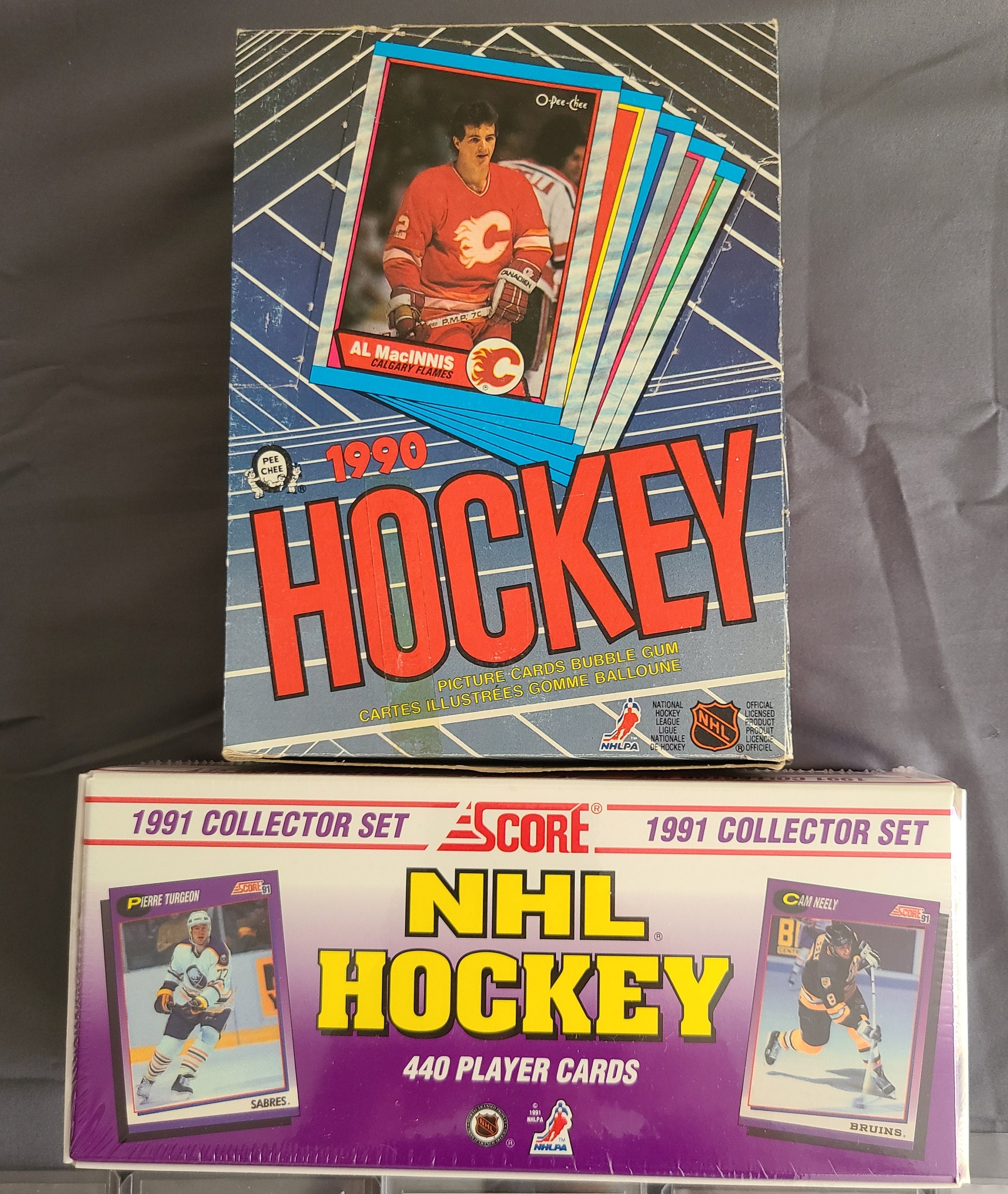 1989-90 O-pee-chee Hockey Box 1991-92 Score Hockey Card - Etsy