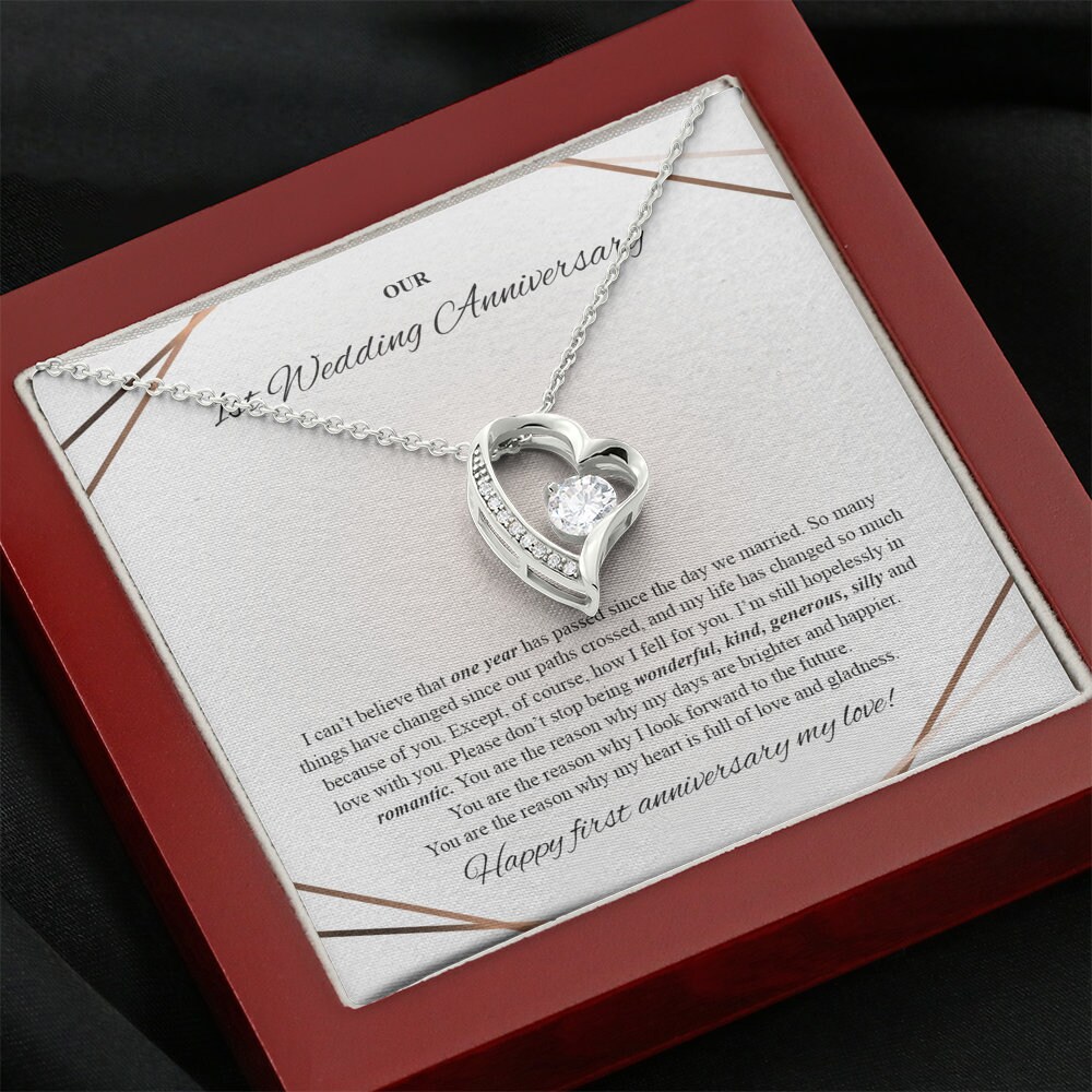 1. Hochzeitstag Geschenk für Frau Geschenk für 1. Jahrestag Etsy