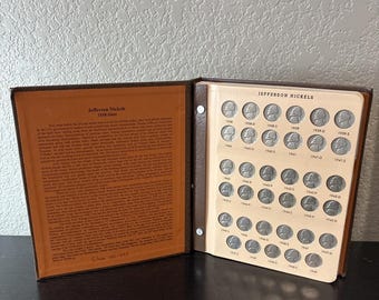 1938-2011 Jefferson Nickel Proof Nur Set 209 Münzen Komplette Dansco Album Sammlung