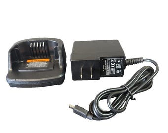 Teseko PMLN6394A Charger for Motorola RM XT Radios | Pmnn4434 Battery Rapid Charger