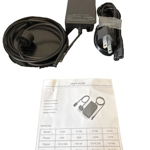 65W Surface Pro Charger for Pro 3‑10, Surface Book, Laptop, Go | Fast Replacement AC Adapter image 1