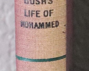 Bush's Life of mohammed 1900 Criterion Bibliothek Antike Biographie Shamrock Bindung