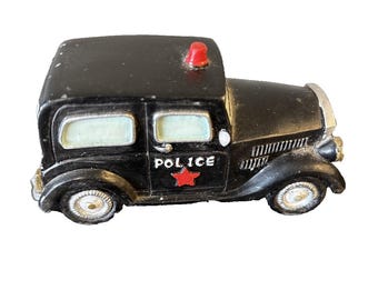 St. Nikolaus Platz Polizeiauto • Weihnachtsdorf 2004 • Kohl's Exclusive