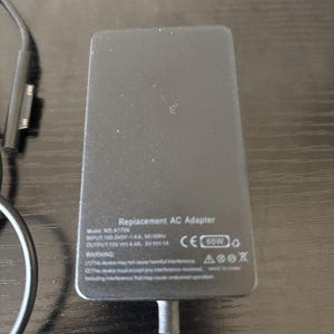65W Surface Pro Charger for Pro 3‑10, Surface Book, Laptop, Go | Fast Replacement AC Adapter image 2